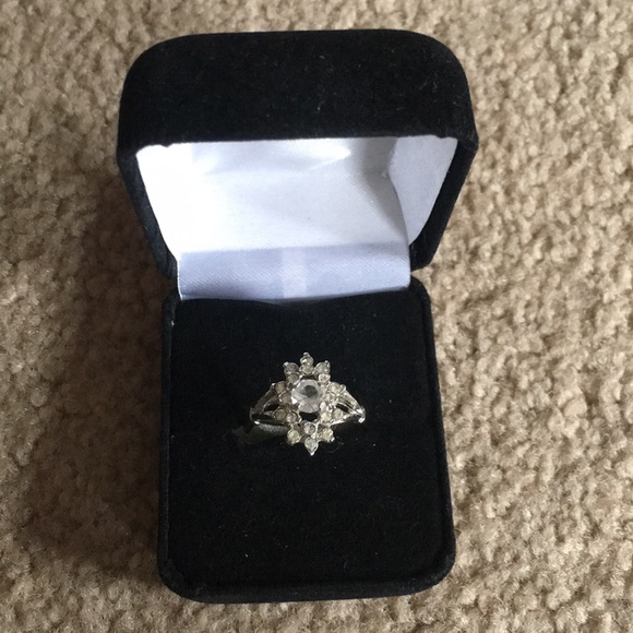 Silver stone ring - Picture 3 of 3